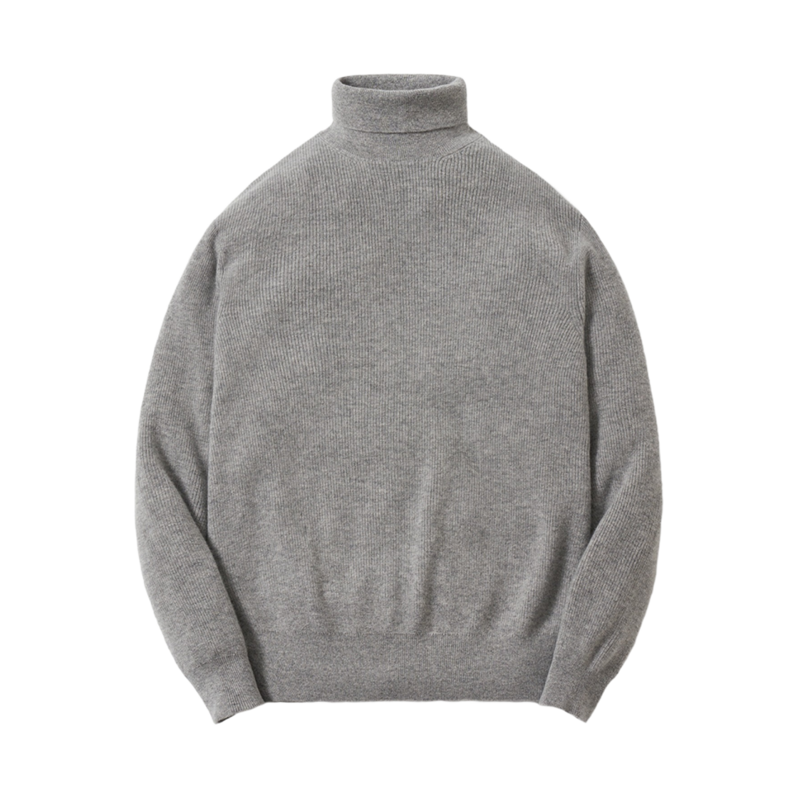 PCC4MKN309MG Pottery Turtle Neck Knit Mid Gray