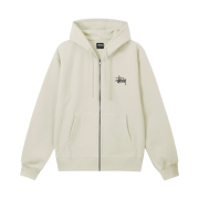 Stussy Basic Stussy Zip Hoodie Stone 2023