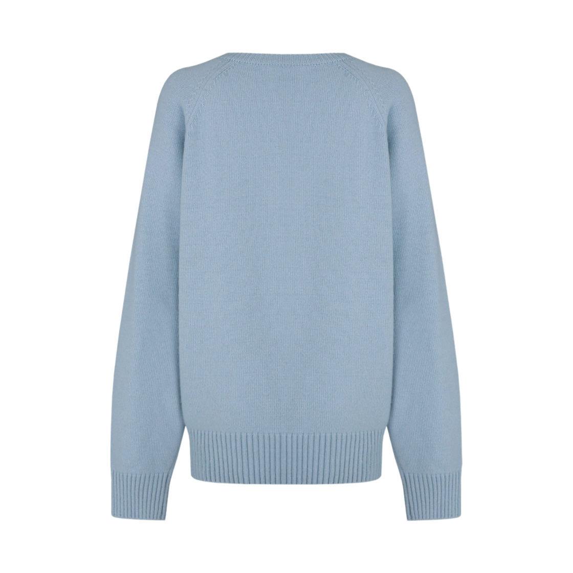 (W) 아비에무아 브이넥 울 캐시미어 스웨터 블루((W) Aviemuah V-Neck Wool Cashmere Sweater Blue) - 2