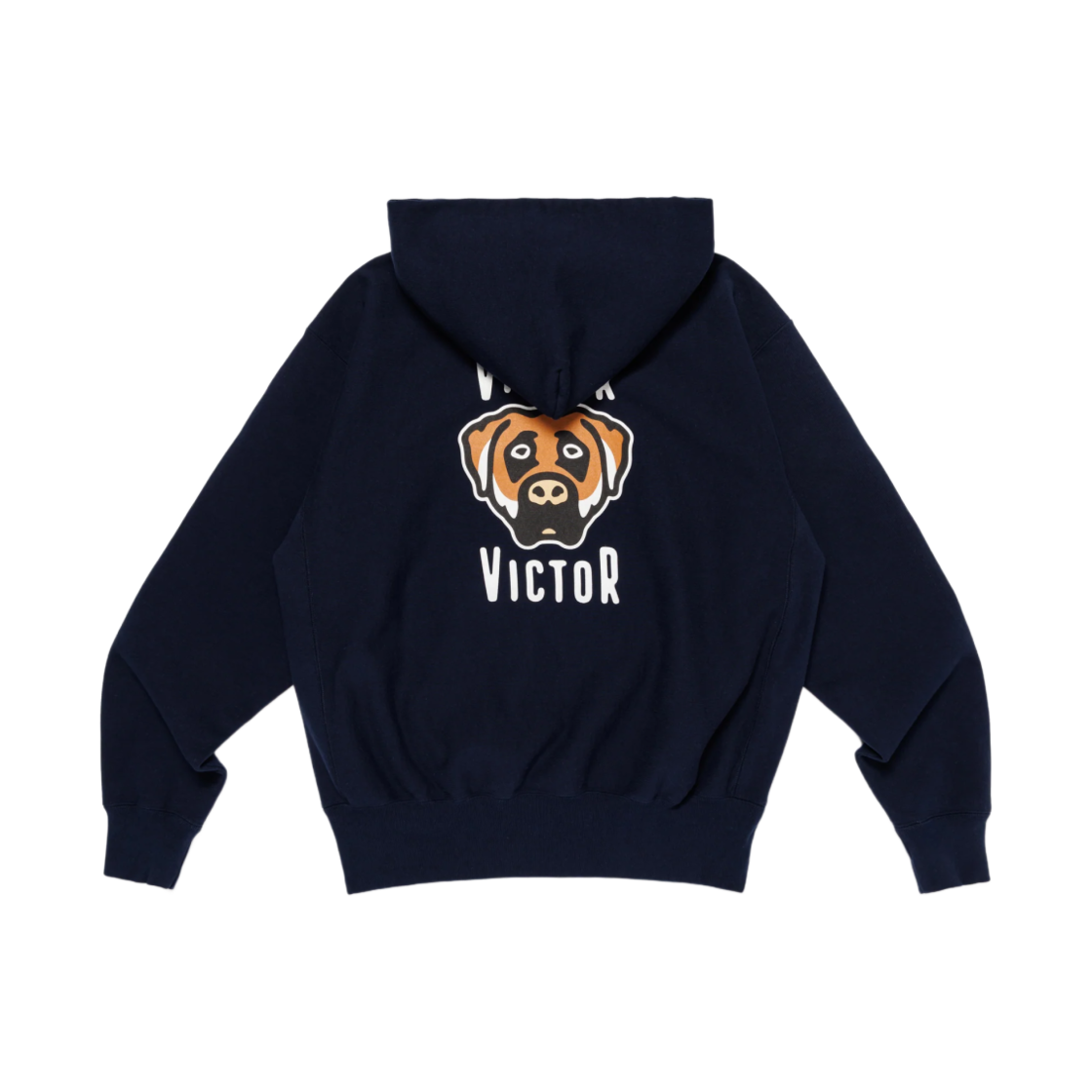 빅터 빅터 헤비웨이트 후드 네이비(Victor Victor Heavyweight Hoodie Navy)