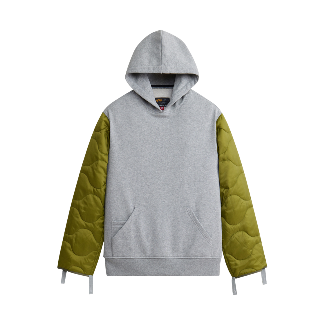 AI24I3000004MCH ALPHA INDUSTRIES ALS/92 Liner Hoodie Medium Charcoal Heather