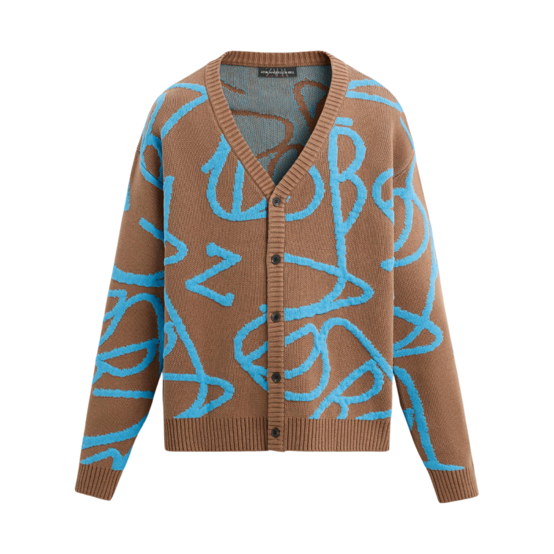 자라 x 앤더슨벨 스트라이프 자카드 가디건 샌드(Zara x Andersson Bell Striped Jacquard Cardigan Sand)