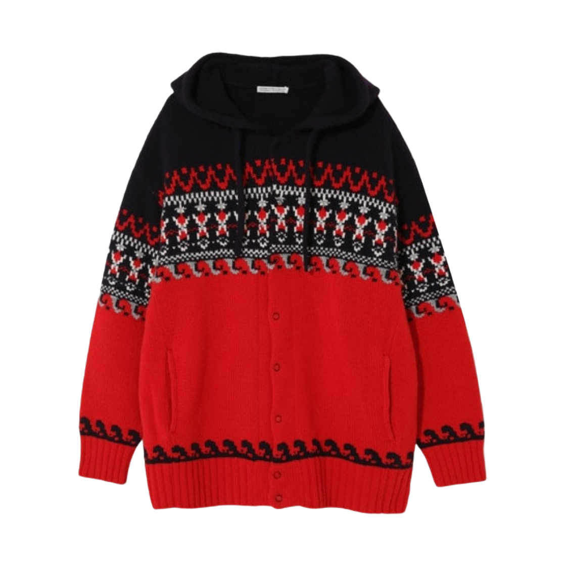 (W) 언더커버 x 프라그먼트 UC2C1901-2 블루종 레드((W) Undercover x Fragment UC2C1901-2 Blouson Red)