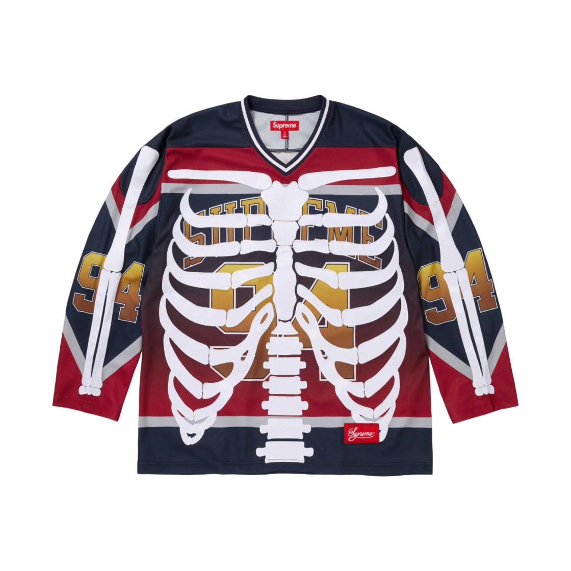 슈프림 본 하키 저지 멀티컬러 - 23FW