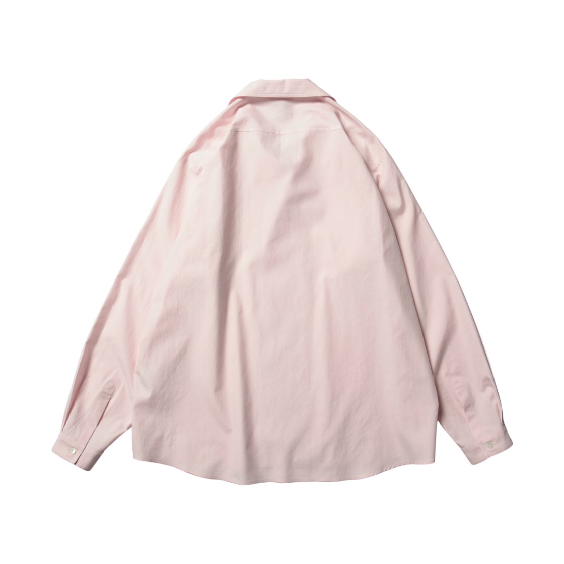 오라리 워시드 핀스 풀오버 셔츠 라이트 핑크 - 22SS(Auralee Washed Finx Twill P/O Shirt Light Pink - 22SS) - 2