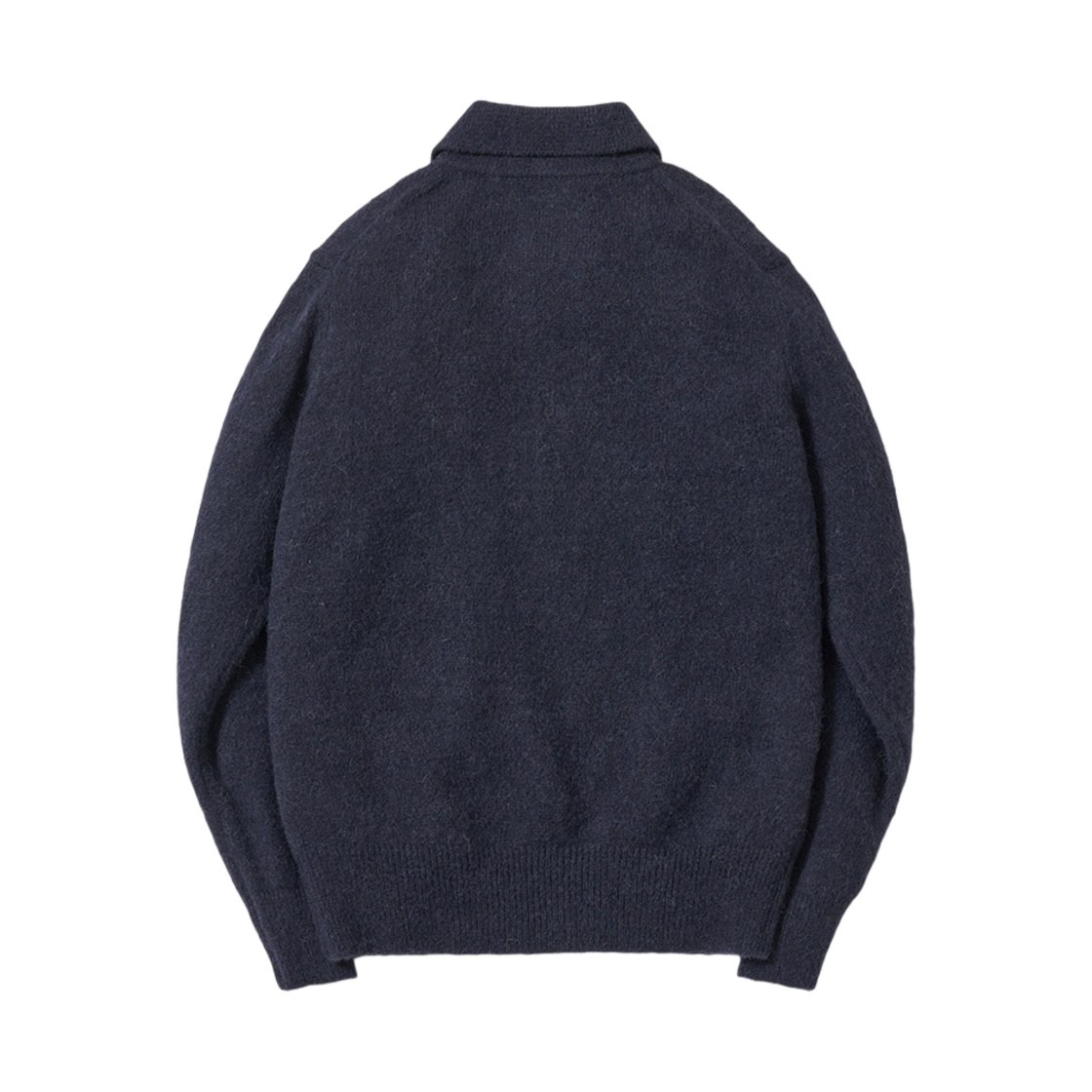 포터리 컴포트 폴로 니트 수퍼파인 메리노 울 베이비 알파카 블렌드 다크 네이비(Pottery Comfort Polo Knit Superfine Merino Wool Baby Alpaca Blend Dark Navy) - 2