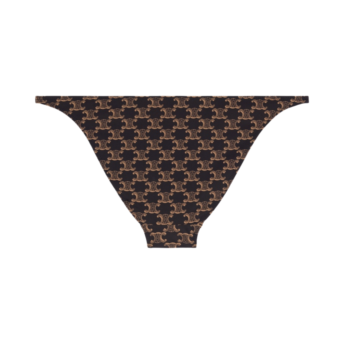 (W) 셀린느 모노그램 스윔수트 바텀 저지 토피 브라운((W) Celine Swimsuit Bottom in Monogram Jersey Toffee Brown) - 2