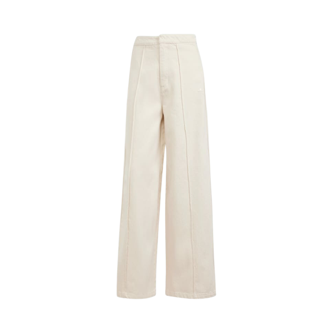 (W) 아디다스 오리지널스 패션 몬트리올 데님 진스 화이트 - US 사이즈((W) Adidas Originals Fashion Montreal Denim Jeans White - US Sizing)