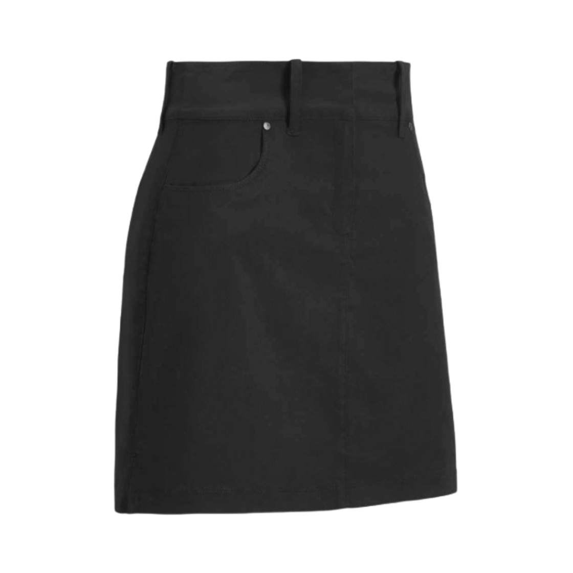(W) 캘러웨이 쿨맥스 솔리드 골프 스코트 캐비어((W) Callaway Coolmax Solid Golf Skort Caviar)