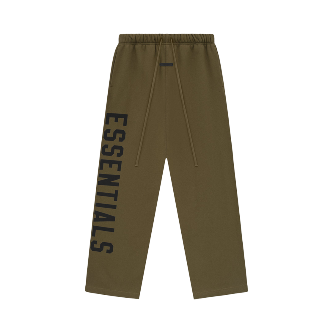 에센셜 플리스 릴렉스드 스웨트팬츠 올리브 - 24FW(Essentials Fleece Relaxed Sweatpant Olive - 24FW)