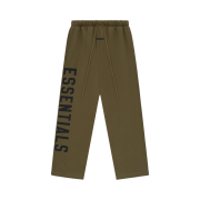 Essentials Fleece Relaxed Sweatpant Olive - 24FW