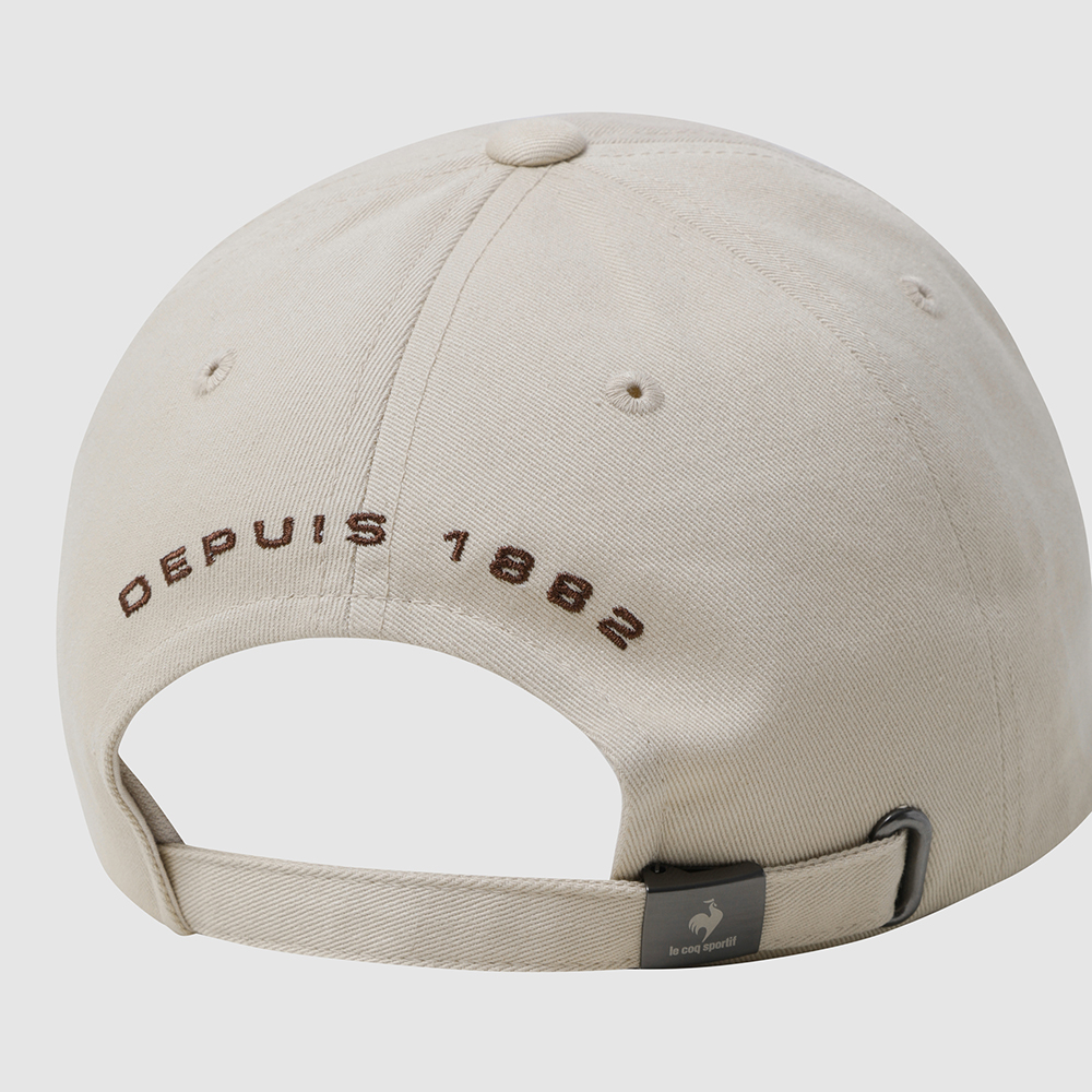 르꼬끄 스포르티브 에센셜 소프트 볼캡 - 베이지(QQ323ACP72)(le coq sportif Essential Soft Ball Cap Beige) - 6