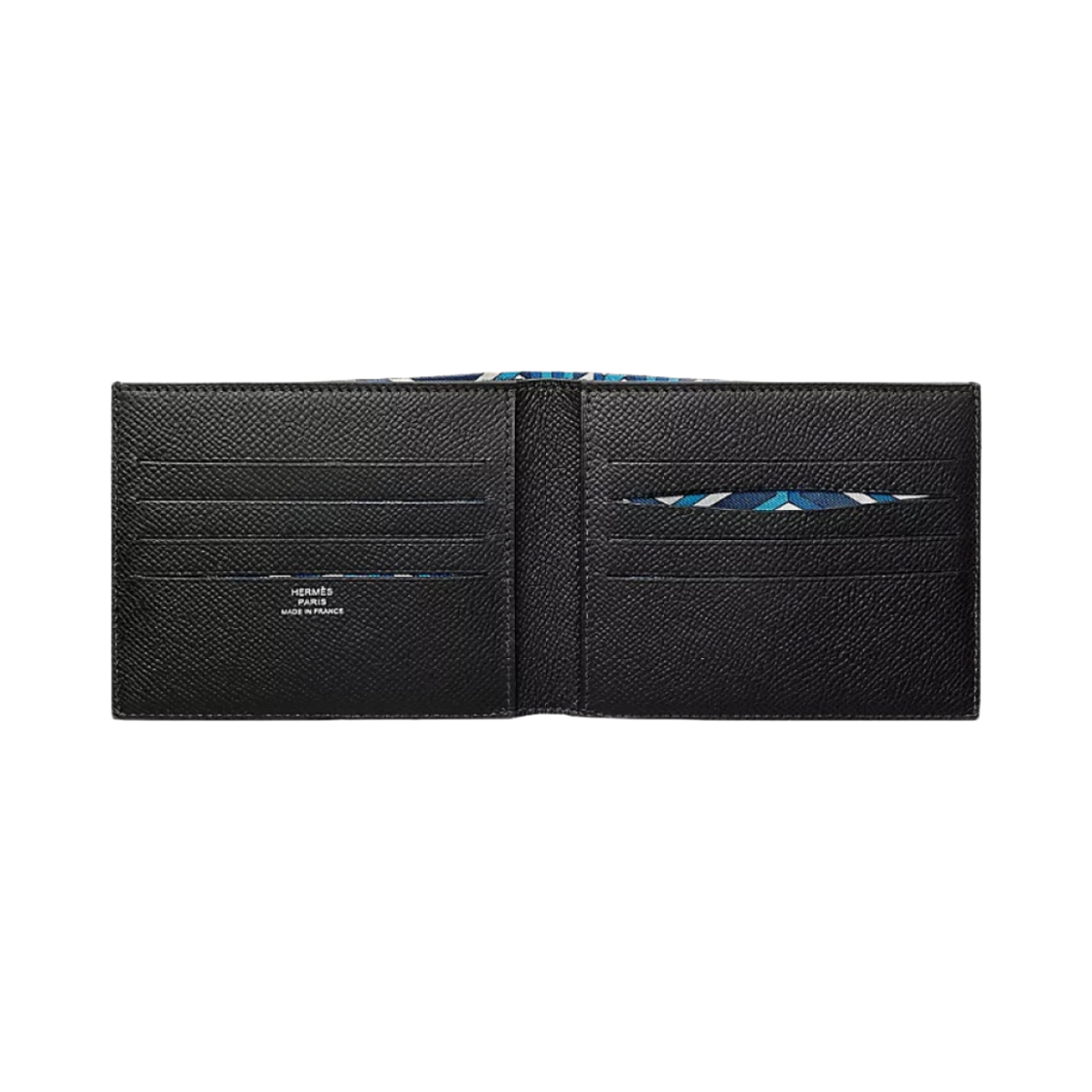에르메스 시티즌 트윌 컴팩트 반지갑 앱송 & 누아 블루 뉘 블루 잔지바(Hermes Citizen Twill Compact Wallet Epsom & Noir Bleu Nuit Bleu Zanzibar) - 2