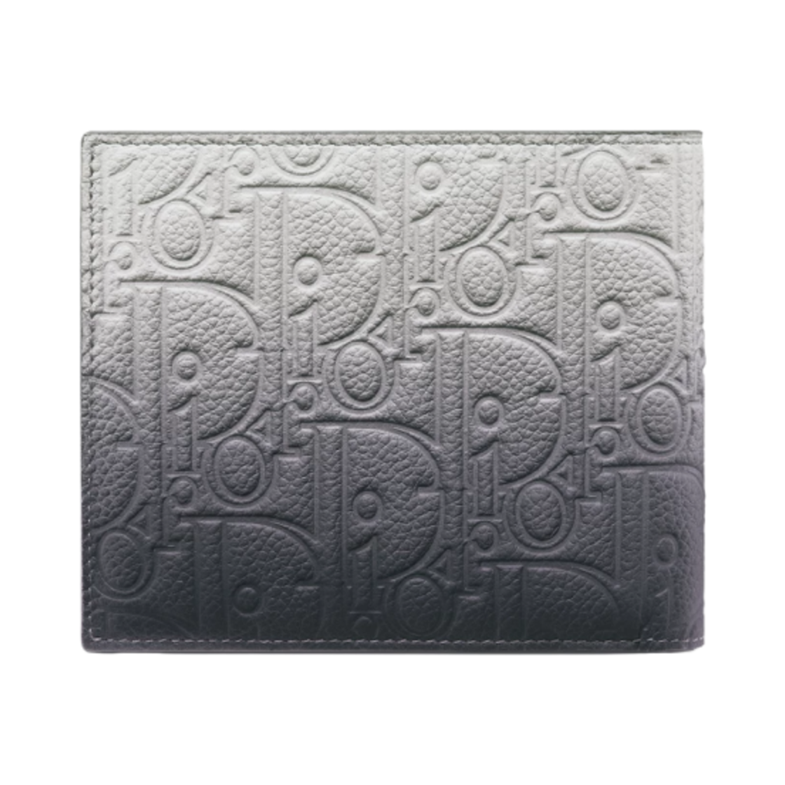디올 바이폴드 월렛 그라디언트 디올 그래비티 레더 그레이 블랙(Dior Bi-Fold Wallet Gradient Dior Gravity Leather Gray Black) - 2