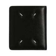 Maison Margiela Stitch Calfskin Bi-Fold Wallet Black