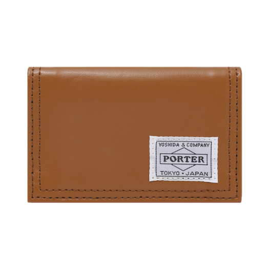 707-08227 Porter Free Style Card Case Camel