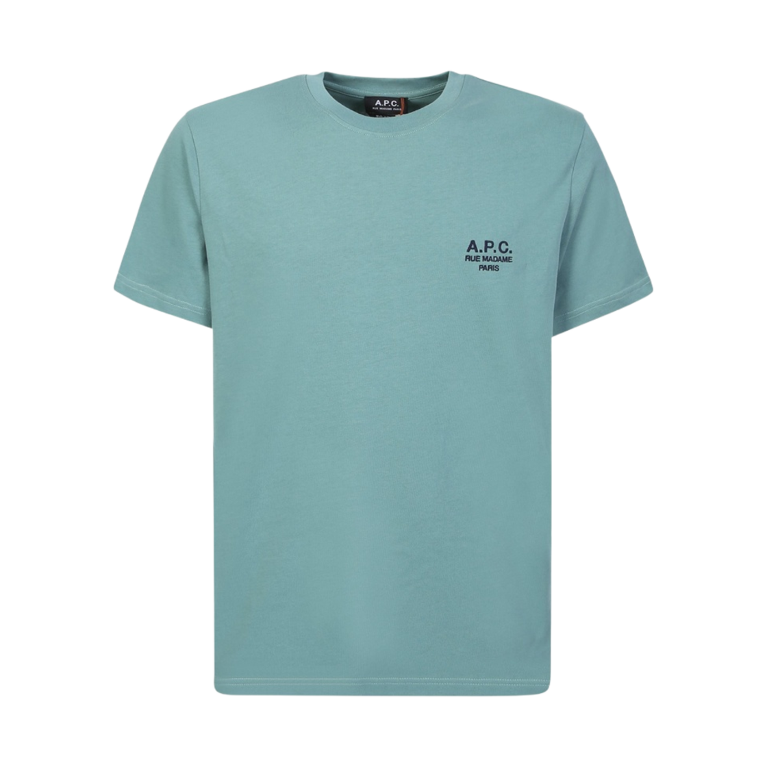 COEZC-H26247-KAE A.P.C. New Raymond T-shirt Gray Green