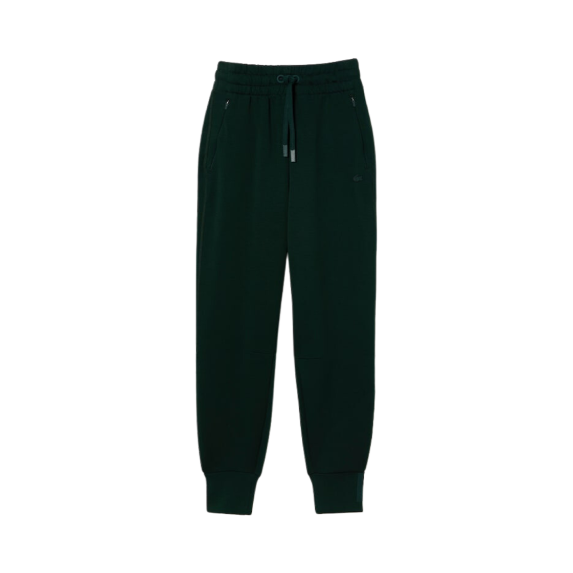 (W) 라코스테 더블 페이스드 조거 그린((W) Lacoste Double Faced Jogger Green) - 1