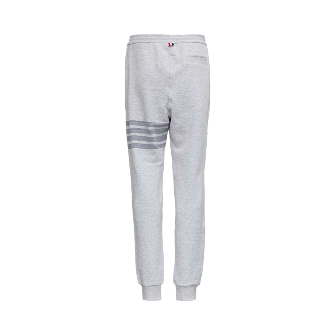 톰브라운 사선 스트라이프 코튼 트랙 팬츠 페일 그레이(Thom Browne 4-Bar Stripe Cotton Track Pants Pale Grey) - 2