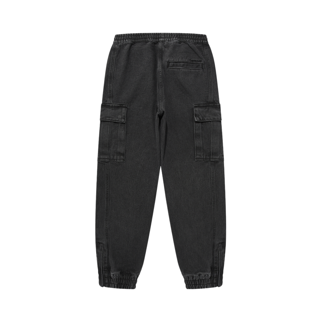 커버낫 데님 카고 조거 팬츠 블랙(Covernat Denim Cargo Jogger Pants Black) - 2