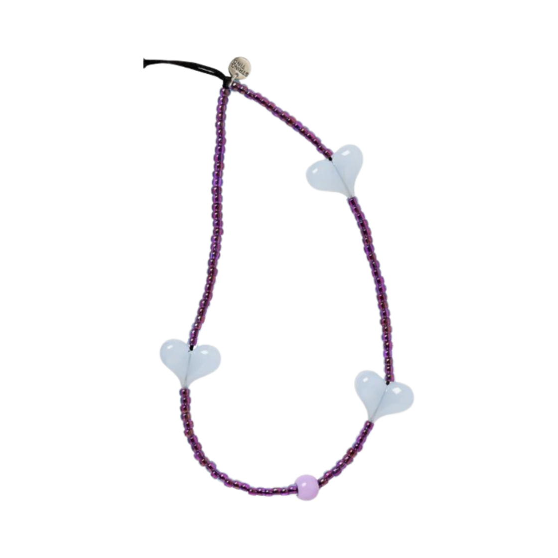 스트링 팅 퍼플 레인 리스틀릿 폰 스트랩(String Ting Purple Rain Wristlet Phone Strap) - 1