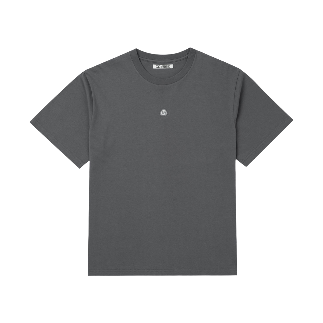 【COYSEIO】 SYMBOL LOGO REGULAR T-SHIRT CHARCOAL MUSINSA | COYSEIO SYMBOL LOGO T-SHIRT CHARCOAL