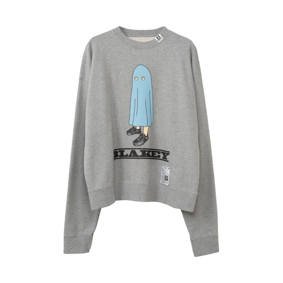 메종 미하라 야스히로 블레이키 프린티드 풀오버 그레이(Maison Mihara Yasuhiro Blakey Printed Pullover Gray) - 1