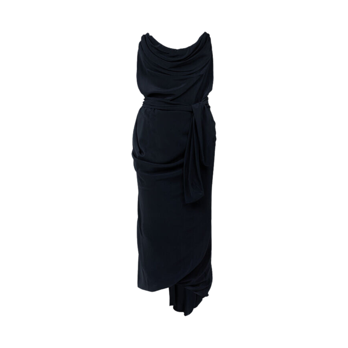 (W) 비비안 웨스트우드 넬케 드레스 네이비((W) Vivienne Westwood Nelke Dress Navy) - 1