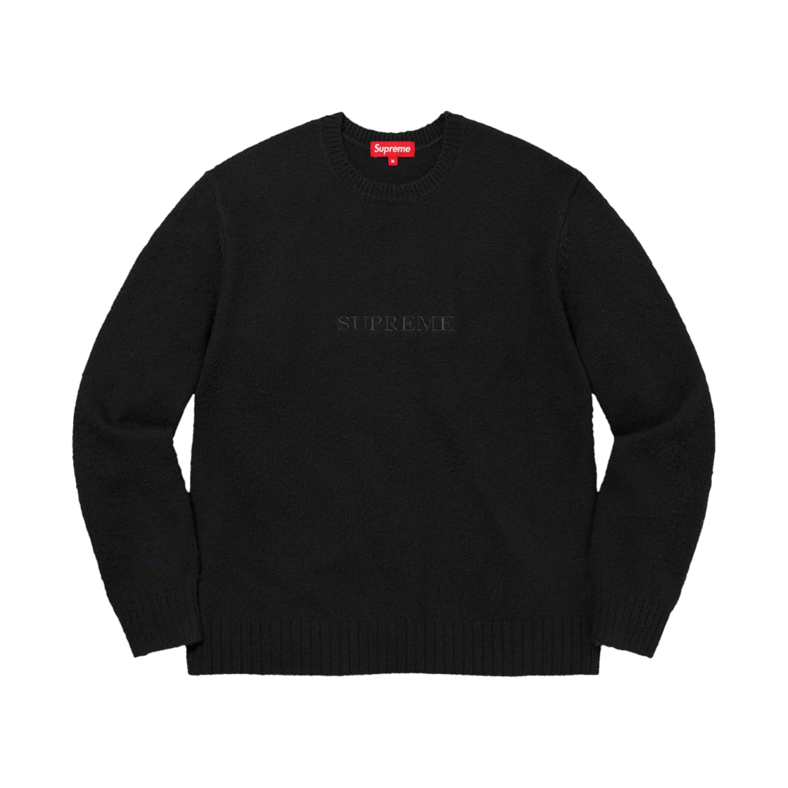 슈프림 필드 스웨터 블랙 - 21FW