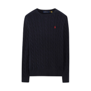 [30%적립] Polo Ralph Lauren Cable Knit Cotton Sweater Blue