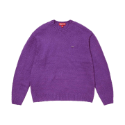 Supreme Boucle Small Box Sweater Purple - 24SS