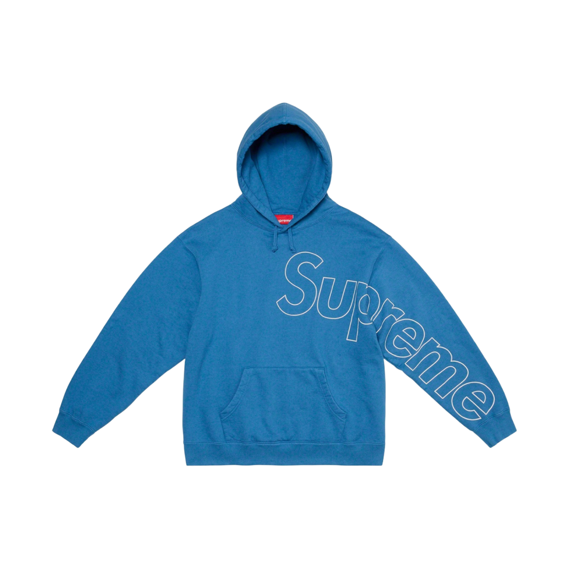 슈프림 리플렉티브 후드 스웨트셔츠 페일 로얄 - 21FW(Supreme Reflective Hooded Sweatshirt Pale Royal - 21FW) - 2