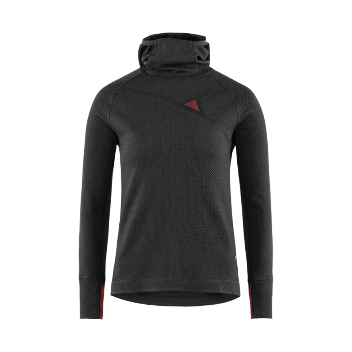 20643W02-962 (W) Klattermusen Huge Wuru Hoodie Raven Burnt Russet