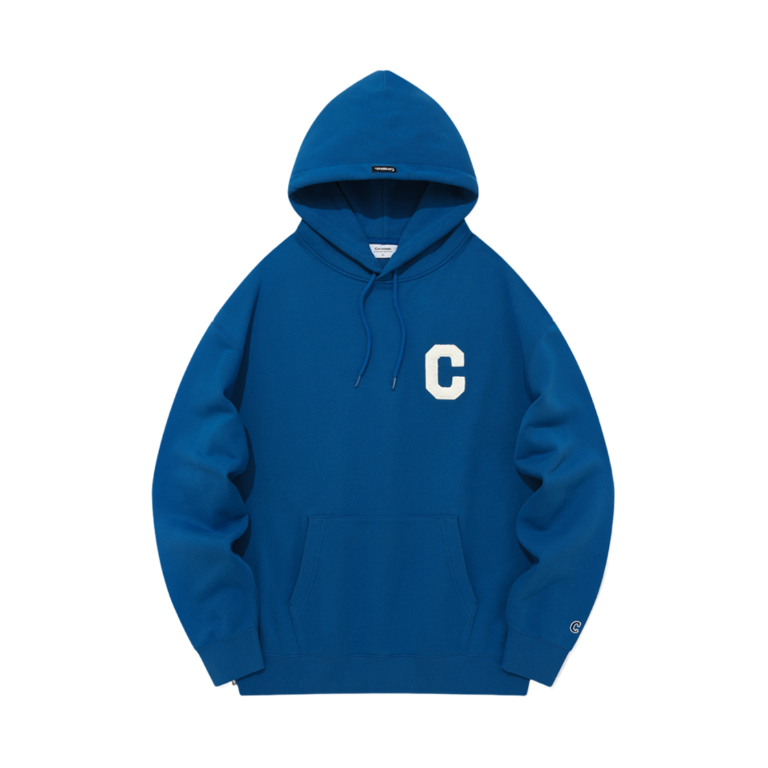 커버낫 C 로고 후디 블루(Covernat C Logo Hoodie Blue) - 1