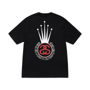 Stussy Crown Link T-Shirt Black