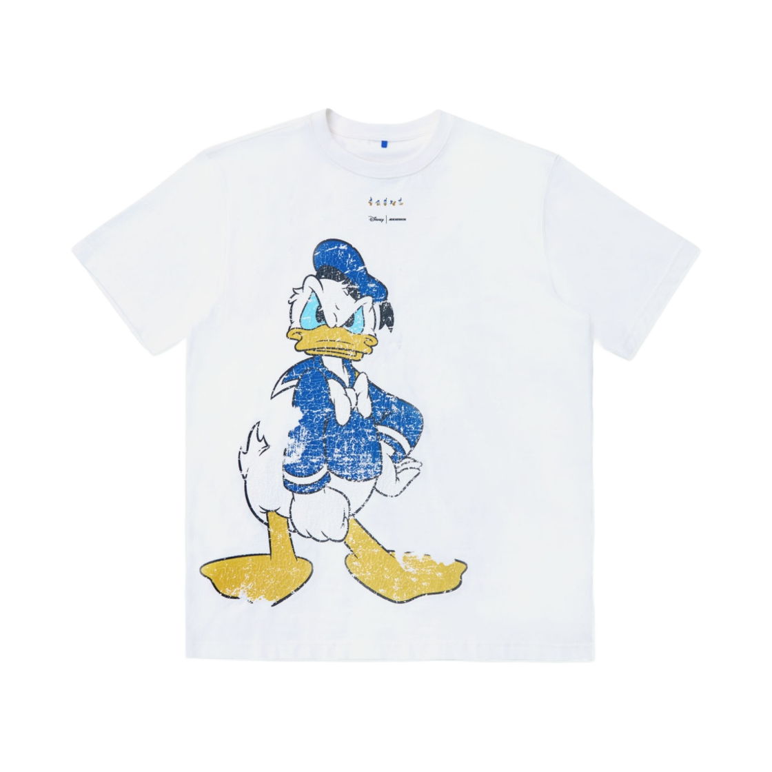 아더에러 x 디즈니 도날드 덕 티셔츠 01 오프 화이트(Ader Error x Disney Donald Duck T-Shirt 01 Off White)