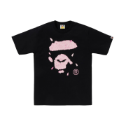 BAPE Sakura Ape Face T-Shirt Black