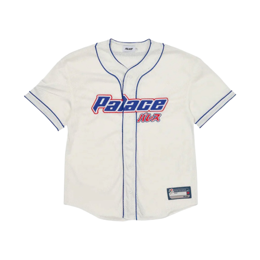 Palace Kawaii Baseball Jersey White - 23SS