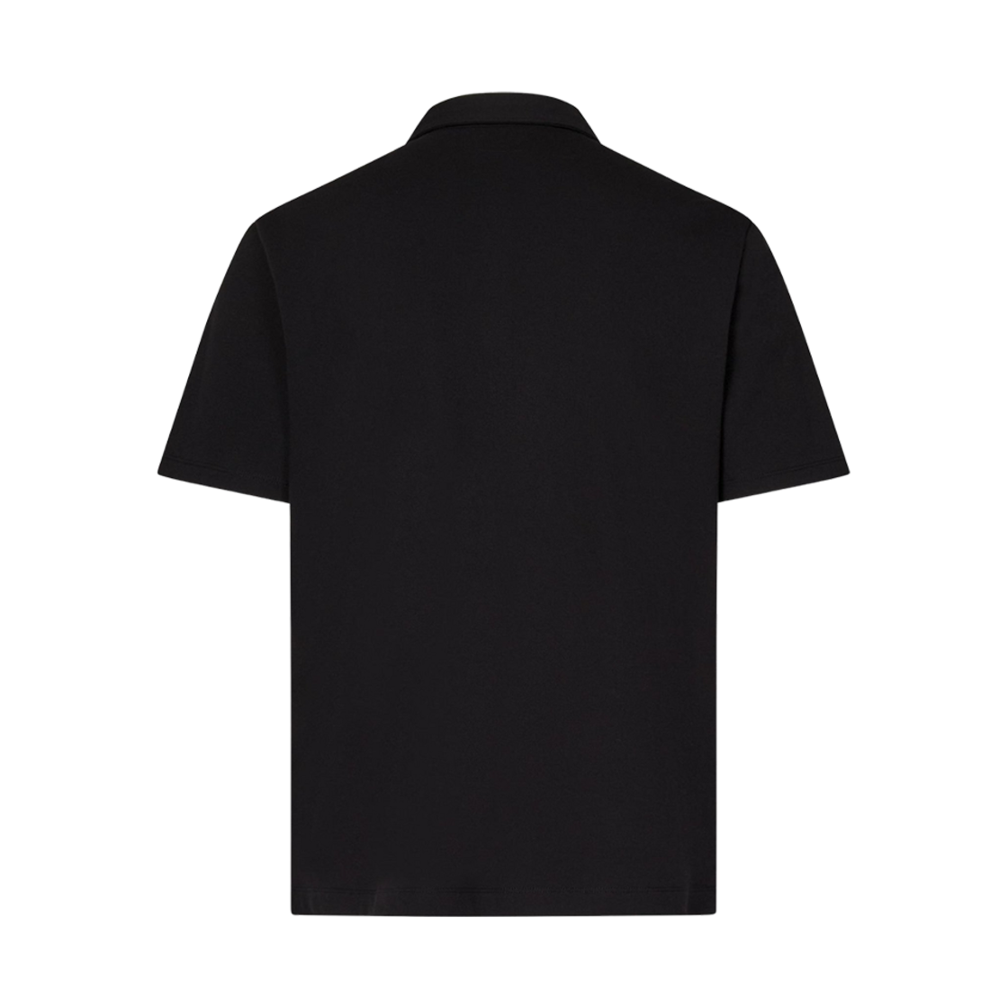 C.P. 컴퍼니 스트래치 피케 쓰리 버튼 로고 폴로 블랙 - 25SS(C.P. Company Stretch Piquet Three Button Logo Polo Black - 25SS) - 2