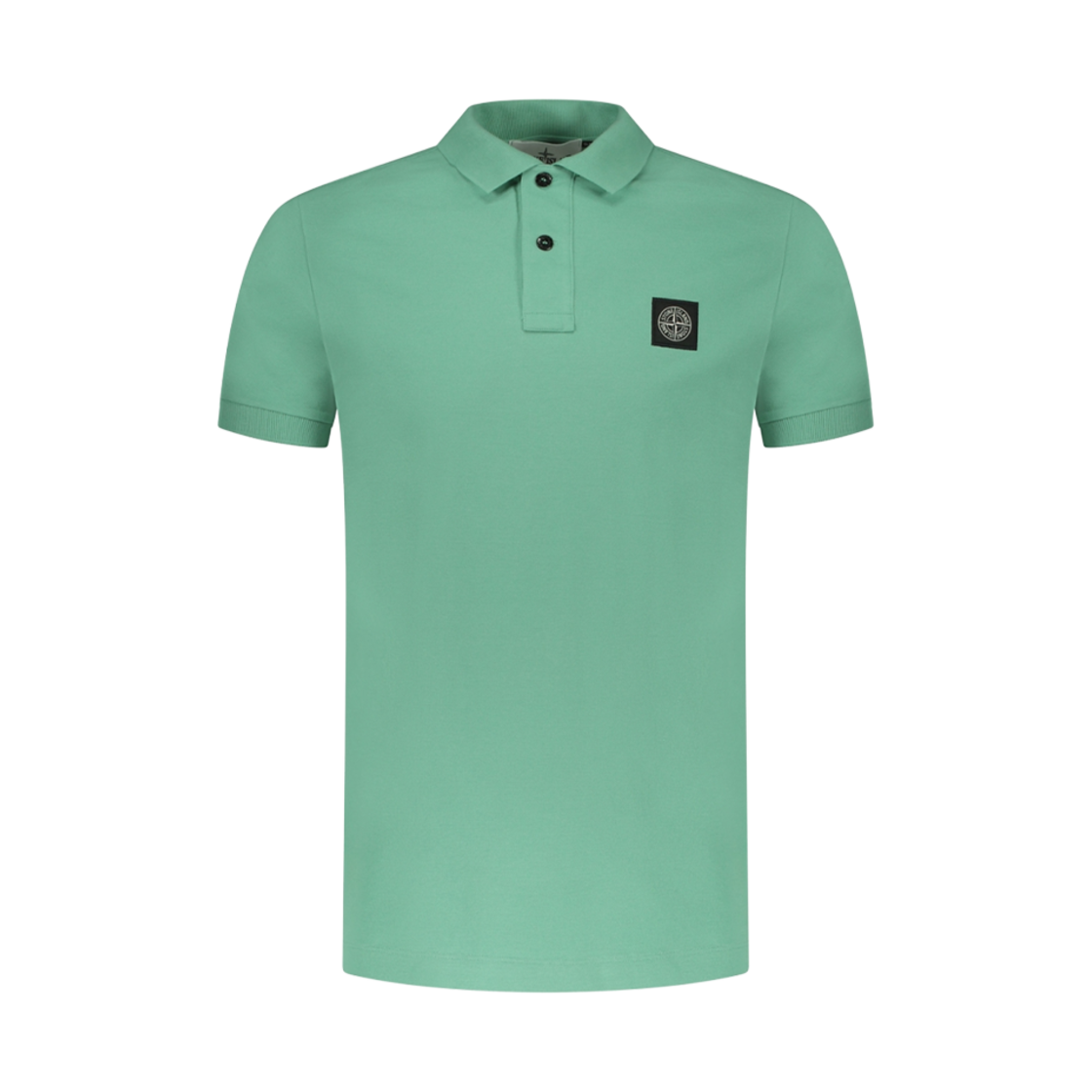 80152SC17-V0052 Stone Island 2SC17 Stretch Cotton Pique Polo Shirt Light Green - 24SS