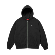 Supreme Small Box Zip Up Hooded Sweatshirt Black - 25SS