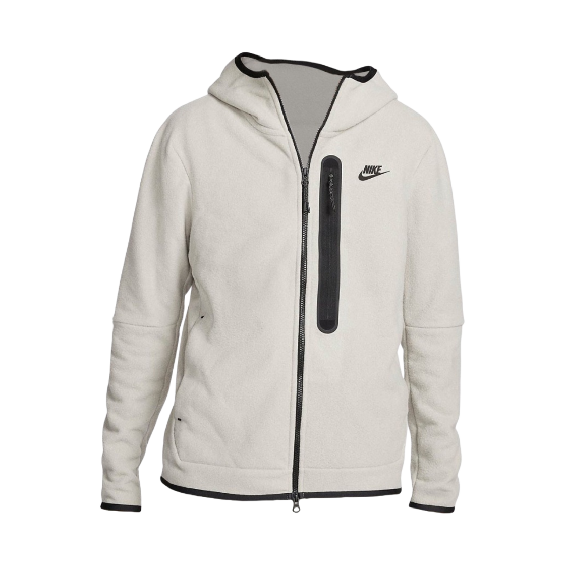 나이키 NSW 테크 플리스 풀 집 윈터라이즈드 후드 코블스톤 - 아시아(Nike NSW Tech Fleece Full Zip Winterized Hoodie Cobblestone - Asia)