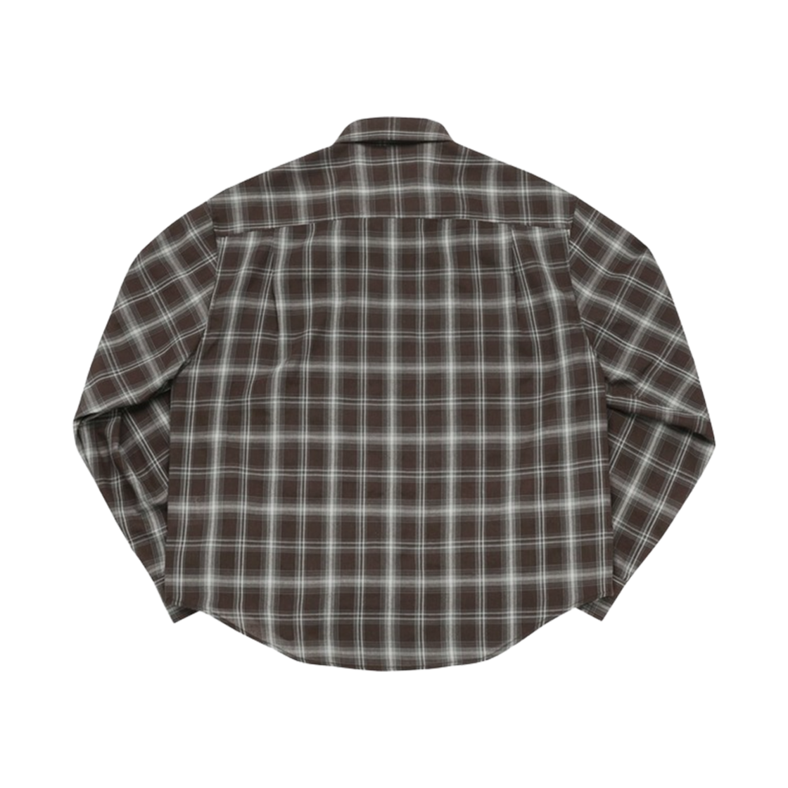 엠제이디 크롭 체크 셔츠 초코 브라운(MJD Cropped Check Shirt Choco Brown) - 2
