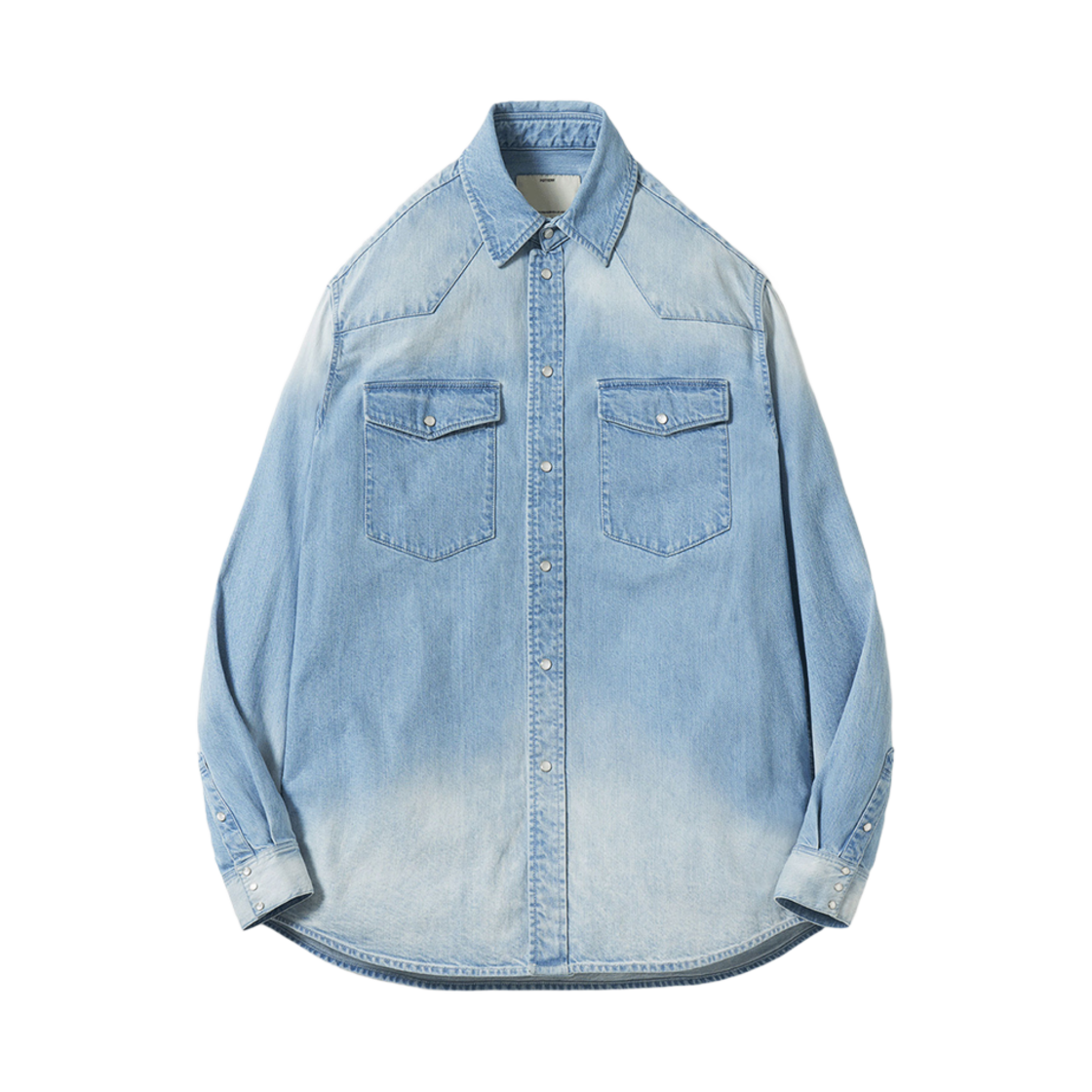 포터리 라이트 데님 셔츠 라이트 블루(Pottery Light Denim Shirt Light Blue)