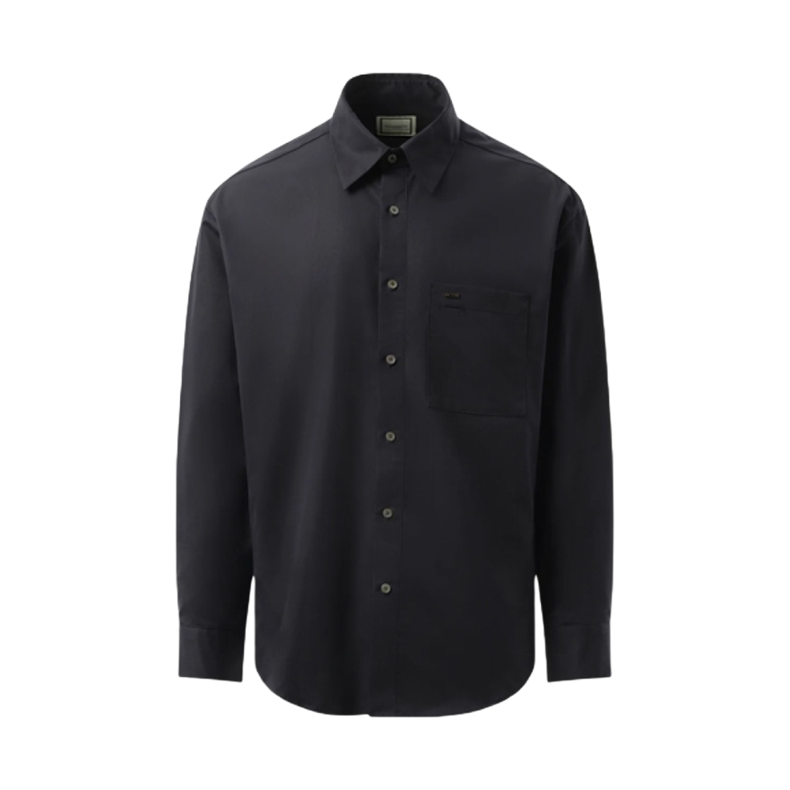 우영미 코튼 백로고 셔츠 네이비 - 24FW(Wooyoungmi Cotton Back Logo Shirt Navy - 24FW) - 2