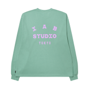 IAB Studio Tokyo Long Sleeve Ash Green Pink