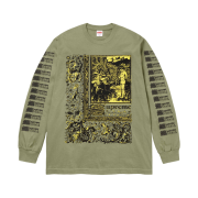 Supreme Saint Sebastian LS T-Shirt Light Olive - 24SS