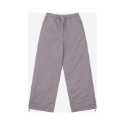 Porta Women Wave Quilted Padded Pants Violet