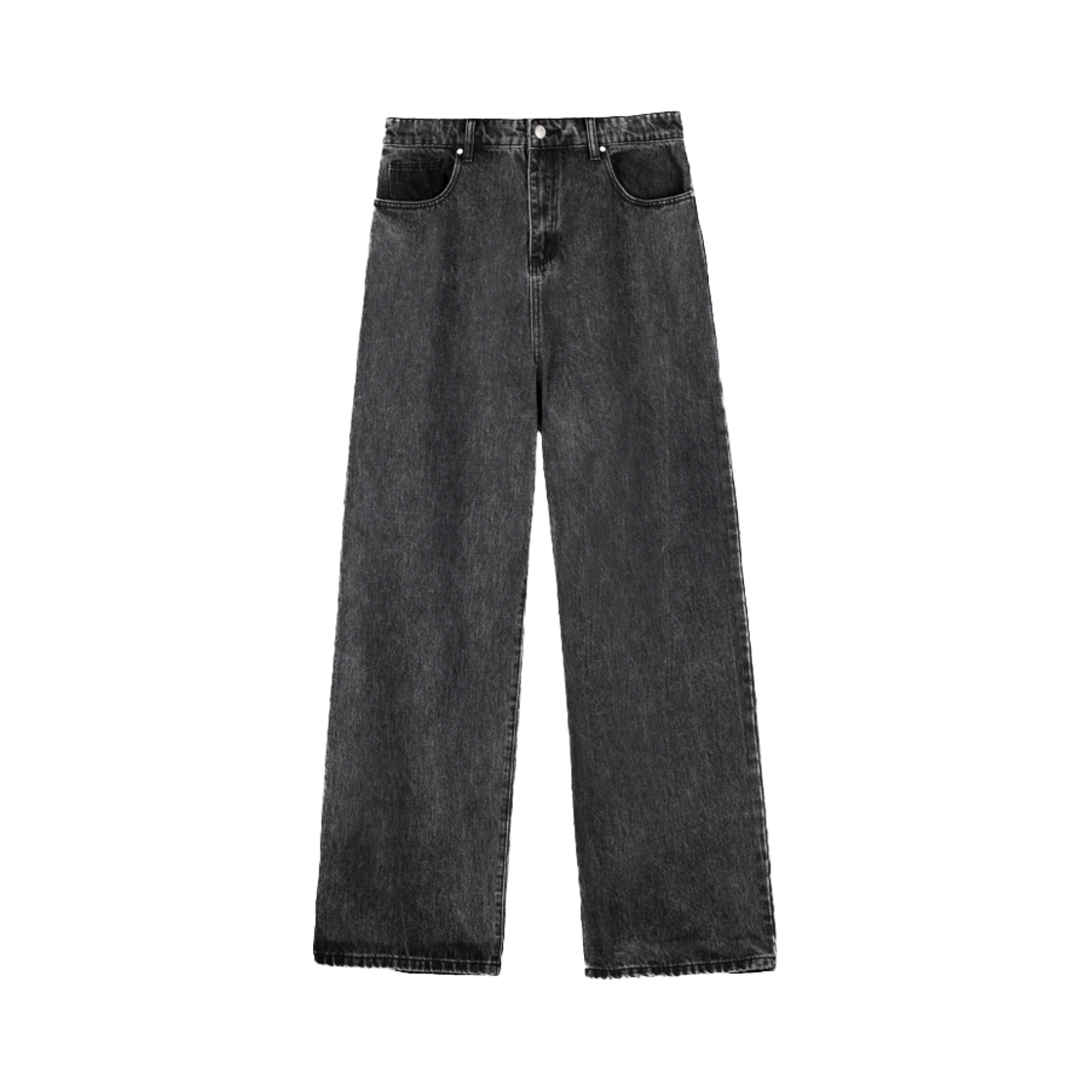 KM4DPADBG16BK [KREAM 단독] Basketcase Lax Baggy Denim Fader Wash Faded Black - 24FW