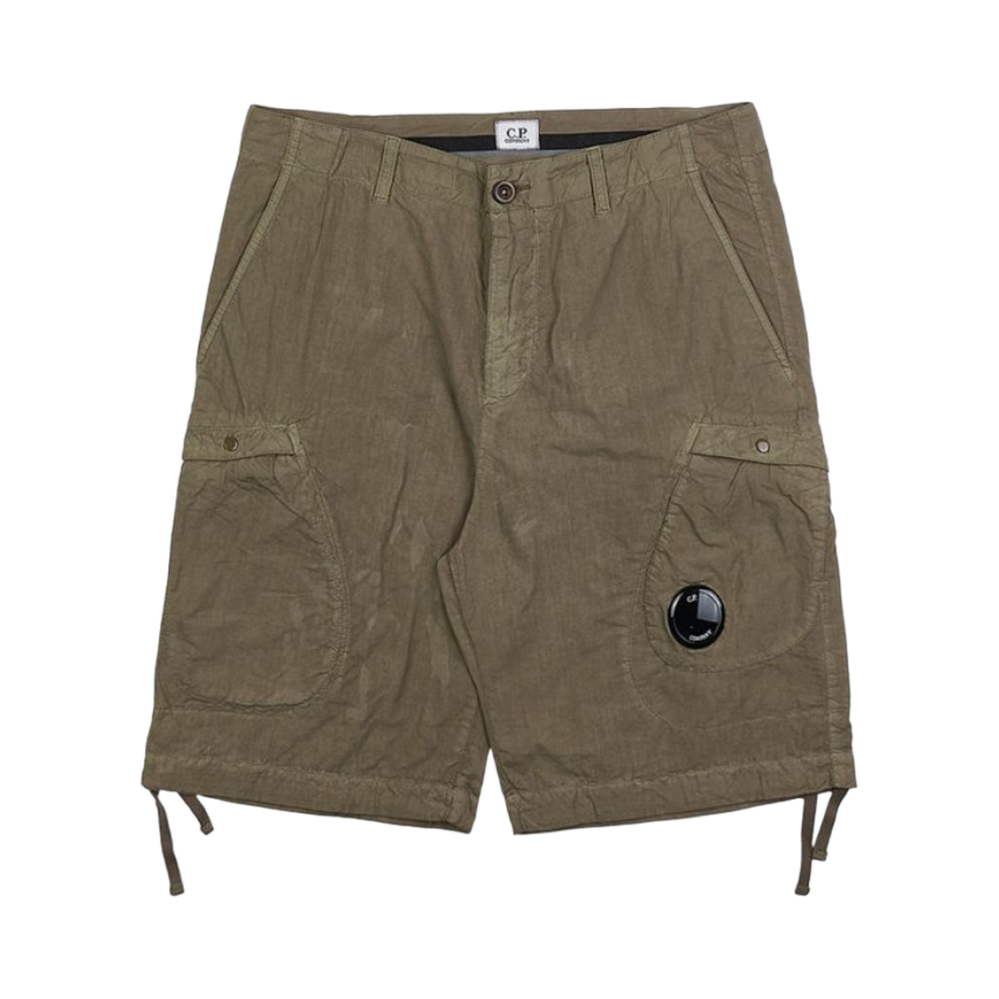 14CMBE292A006456G339 C.P. Company Ba-Tic Light Cargo Shorts Lead Grey - 23SS
